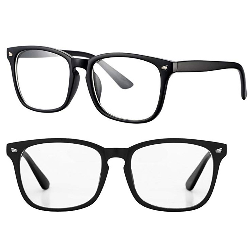 厦门工厂直销亚马逊爆款潮流全框平光tr90成人防蓝光眼镜定制产品