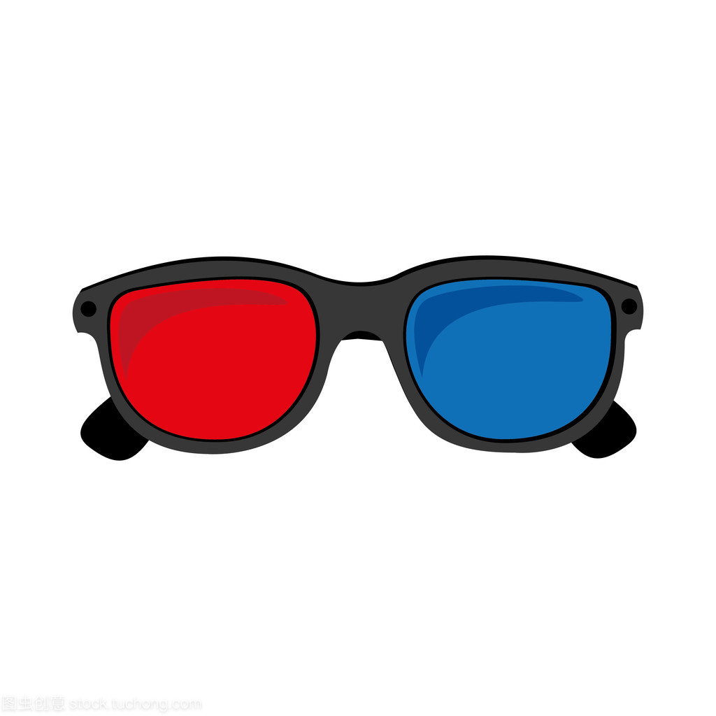 3d 眼镜图标图像