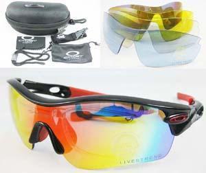 Oakley Radar运动眼镜 五副可换镜片，打造全天候专业视觉防护